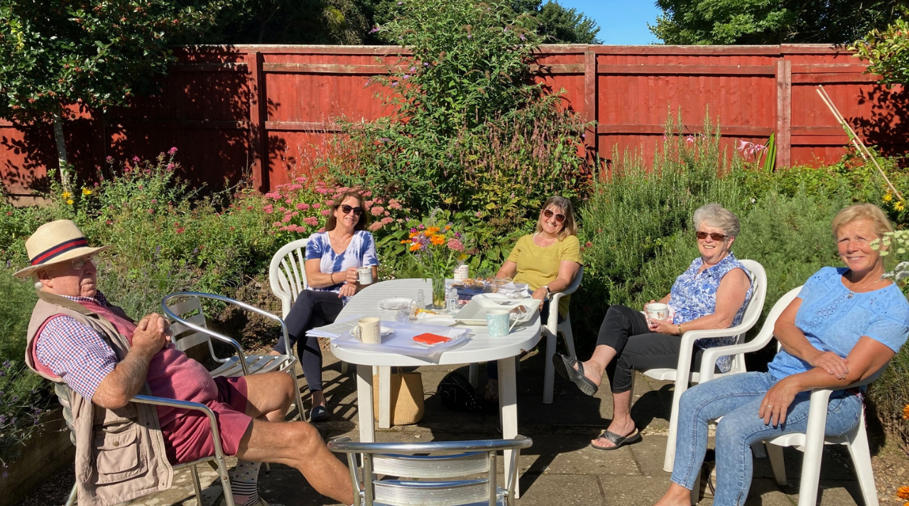 carers in Southwell gardem