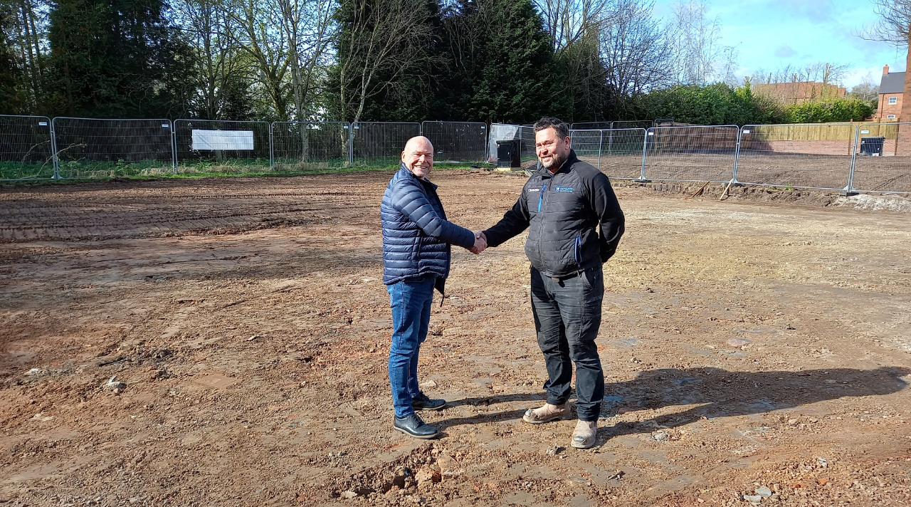 Sketch of a building