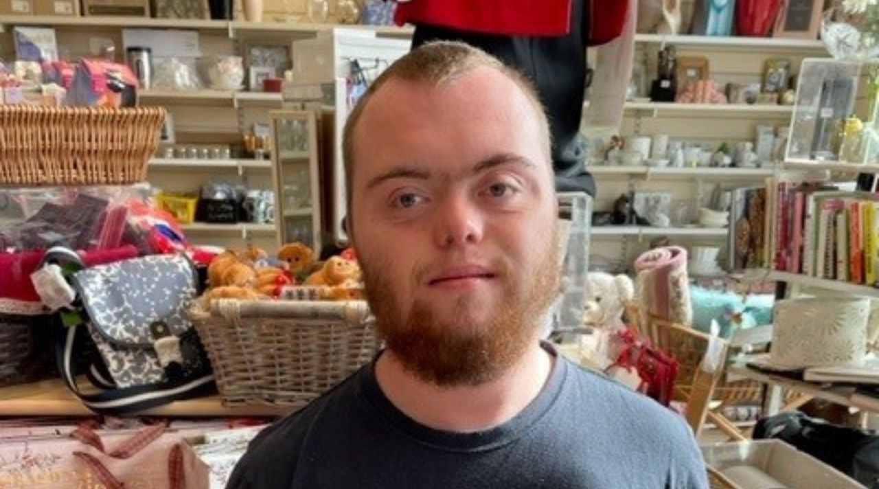 Portrait of James volunteering